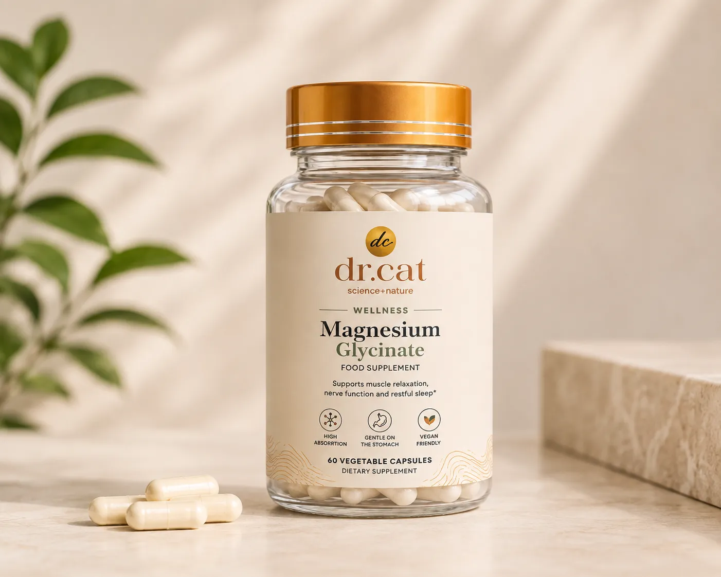 Dr. Cat Magnesium Glycinate 350mg